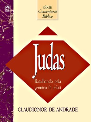 cover image of Comentário Bíblico Judas